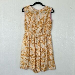 VTG 60s Handmade Floral Mid Century Dress, 8